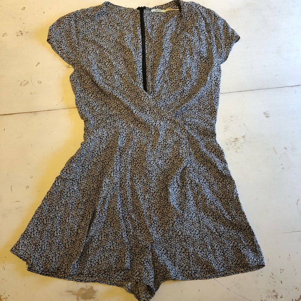 adorable little floral romper